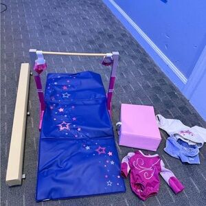 American Girl Doll Gymnastics Set